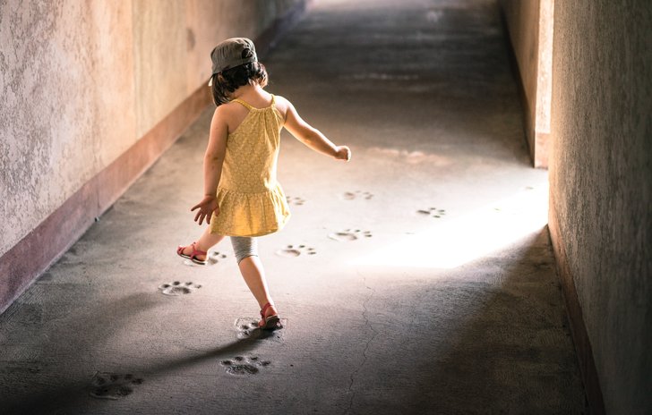 child playing
