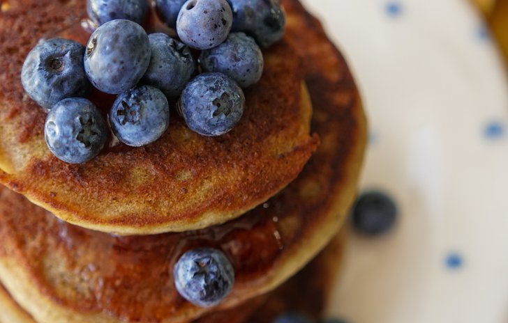 blueberry pancakes