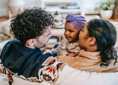 Baby and dad